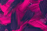 Abstract art background dark purple and navy blue colors. Watercolor painting on canvas with magenta strokes