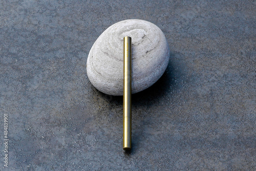 Photography Pen on Rock