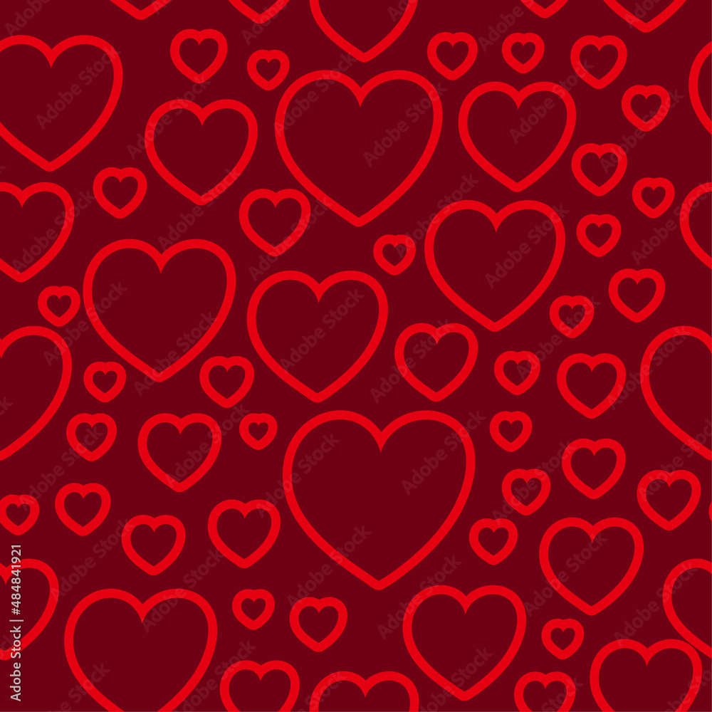 Seamless pattern design with Valentine hearts - funny drawing seamless pattern with pink and rose colors white hearts. Lettering poster or t-shirt textile graphic design. wallpaper, wrapping paper. Seamless pattern design with Valentine hearts - funny drawing seamless pattern with pink and rose colors white hearts. Lettering poster or t-shirt textile graphic design. wallpaper, wrapping paper.