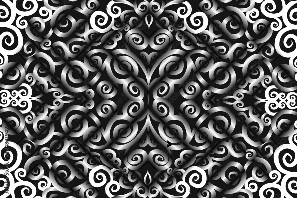 seamless colourful caleidoscope gradient flower art pattern of indonesian traditional tenun batik ethnic dayak ornament for wallpaper ads background sticker or clothing seamless colourful caleidoscope gradient flower art pattern of indonesian traditional tenun batik ethnic dayak ornament for wallpaper ads background sticker or clothing