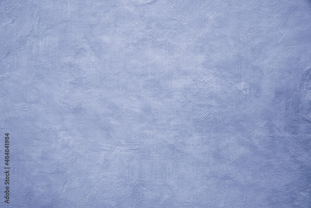 Obraz premium concrete wall structured with spatula technique, grayish blue