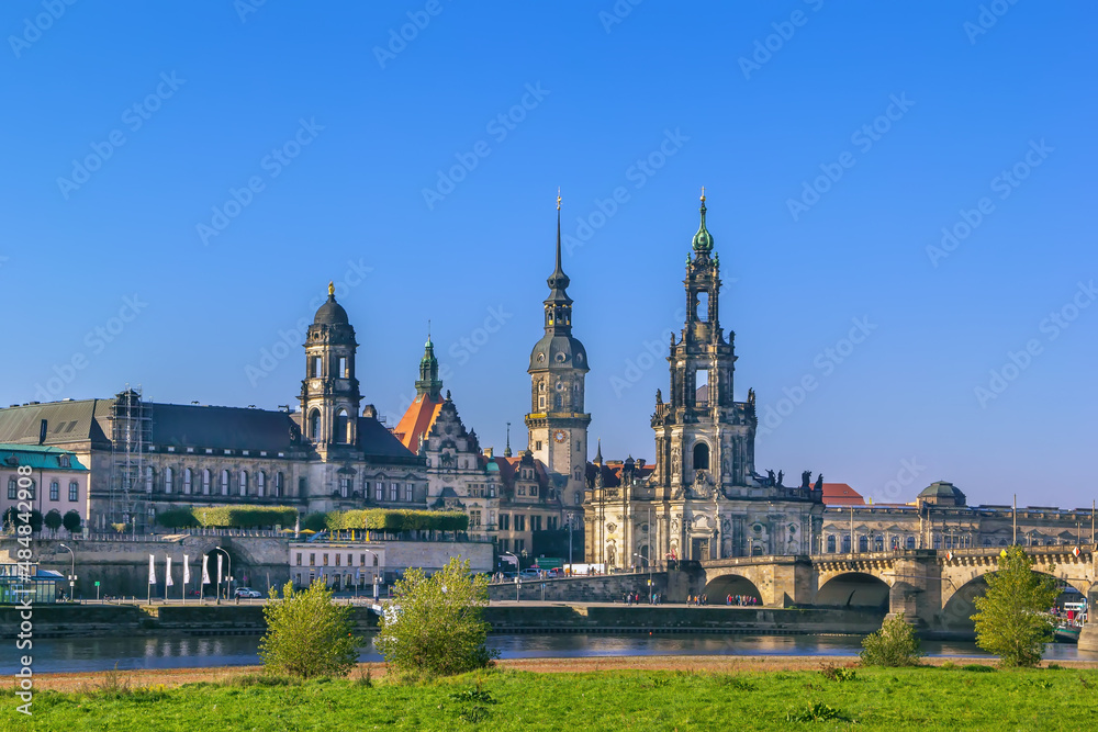 Old town of Dresden, Saxony, Germany