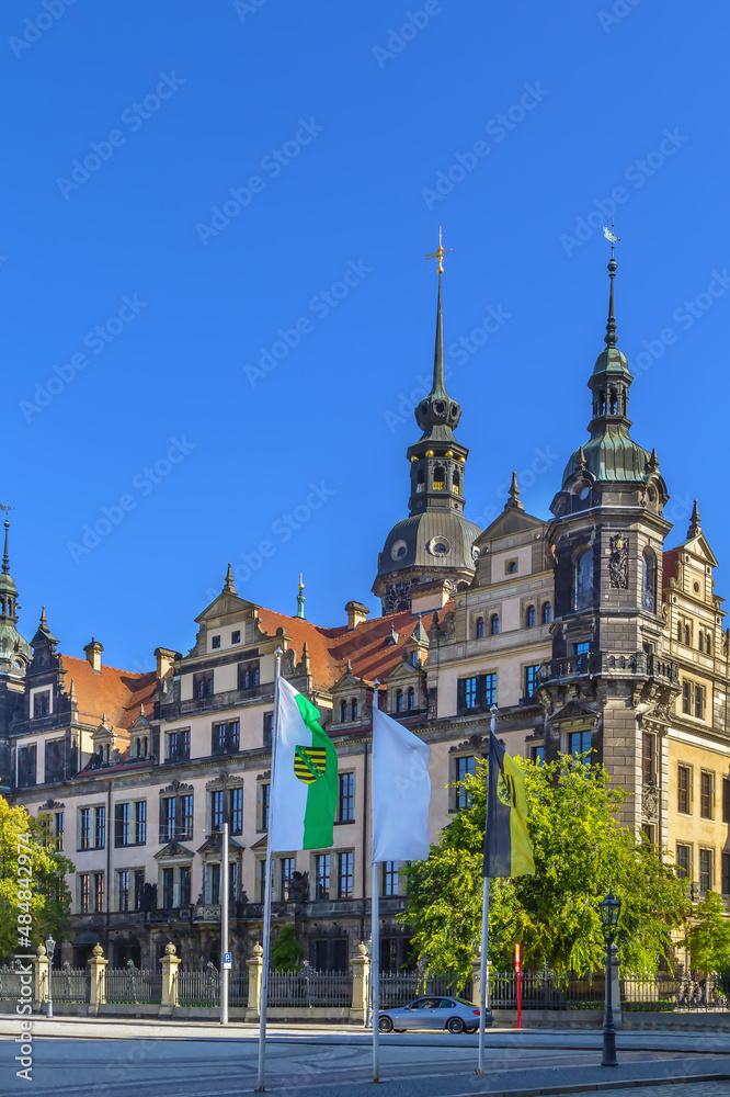 Fototapeta premium Dresden castle, Germany