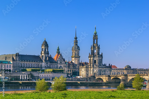 Old town of Dresden, Saxony, Germany