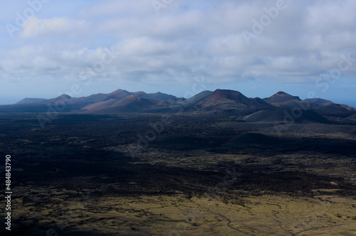 parque natural de los volcanes   lanzarote   kanarische inseln   vulkanlandschaft