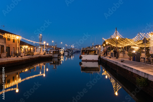 porto canale museo della marineria peresepe addobbi natalizi forli cesena emilia romagna luminarie per le festività