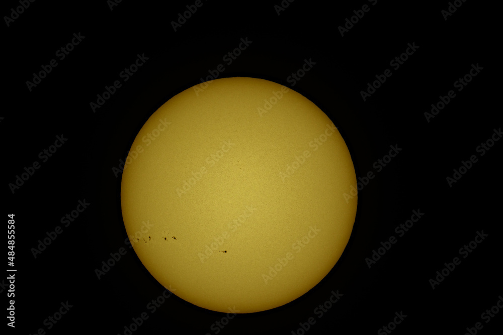 Sunspots are temporary phenomena on the Sun's photosphere that appear