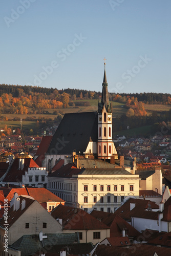 Wallpaper Mural Church of St. Vitus in Cesky Krumlov. Czech republic Torontodigital.ca