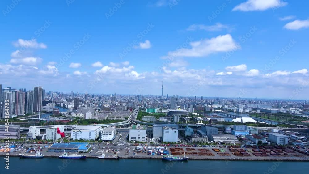 東京 都心部 ヘリコプター空撮動画 東京 都心部 ヘリコプター空撮動画