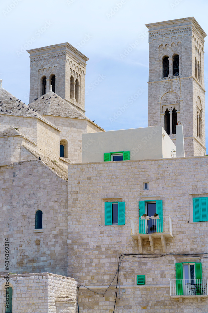 Fototapeta premium Molfetta, historic city in Apulia