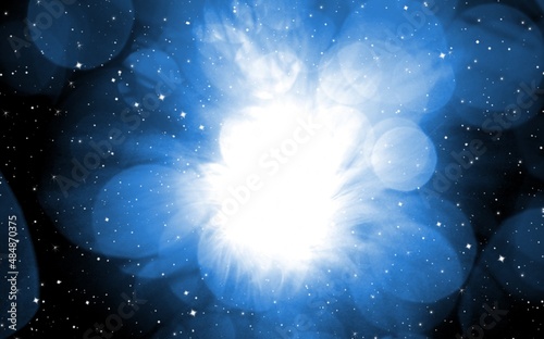 Photography A source of crystal clear abstract light radiates pure energy to enlighten the d