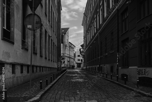 street in the town