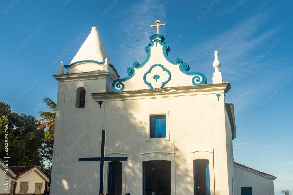 Igreja em Cabrália, Porto Seguro no Sul da Bahia