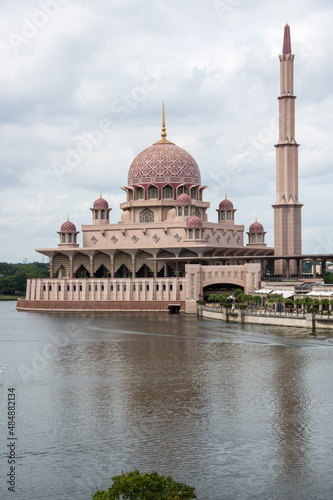 The Putra Mosque in Putrajaya, Malaysia