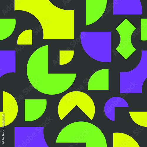 abstract colorful geometric seamless pattern
