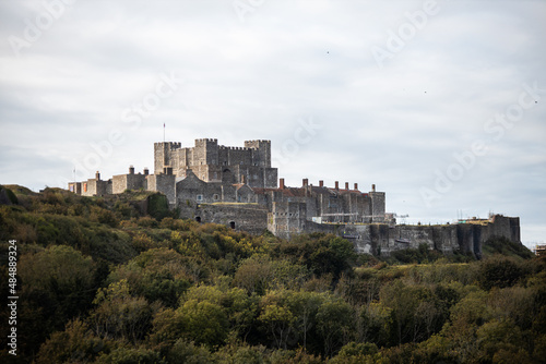 Dover Castle. The most iconic of all English fortresses. English castle on top of the hill. © Uldis Laganovskis