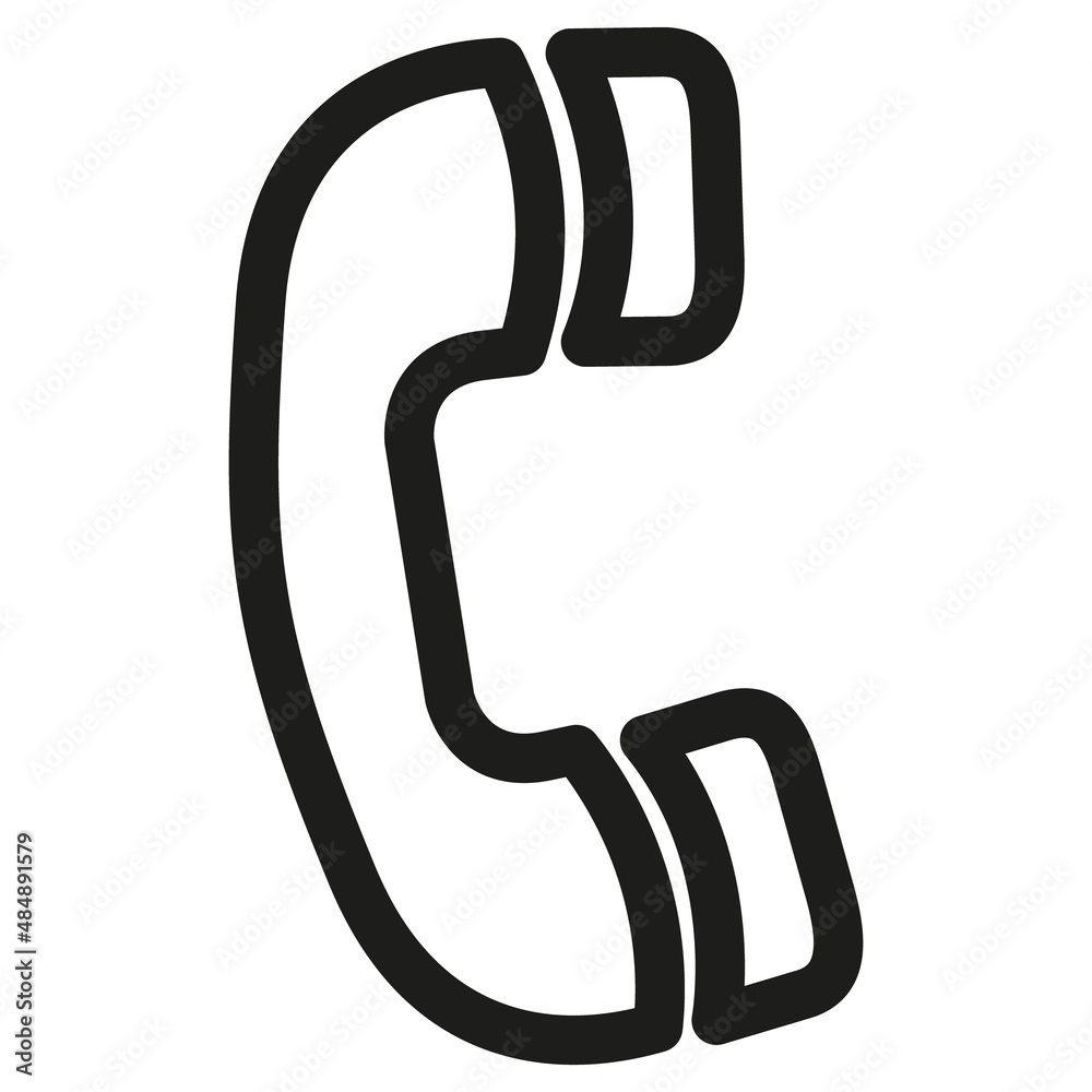 Ikona słuchawki telefonicznej. Ikona kontaktu. Ikona słuchawki telefonicznej. Ikona kontaktu.