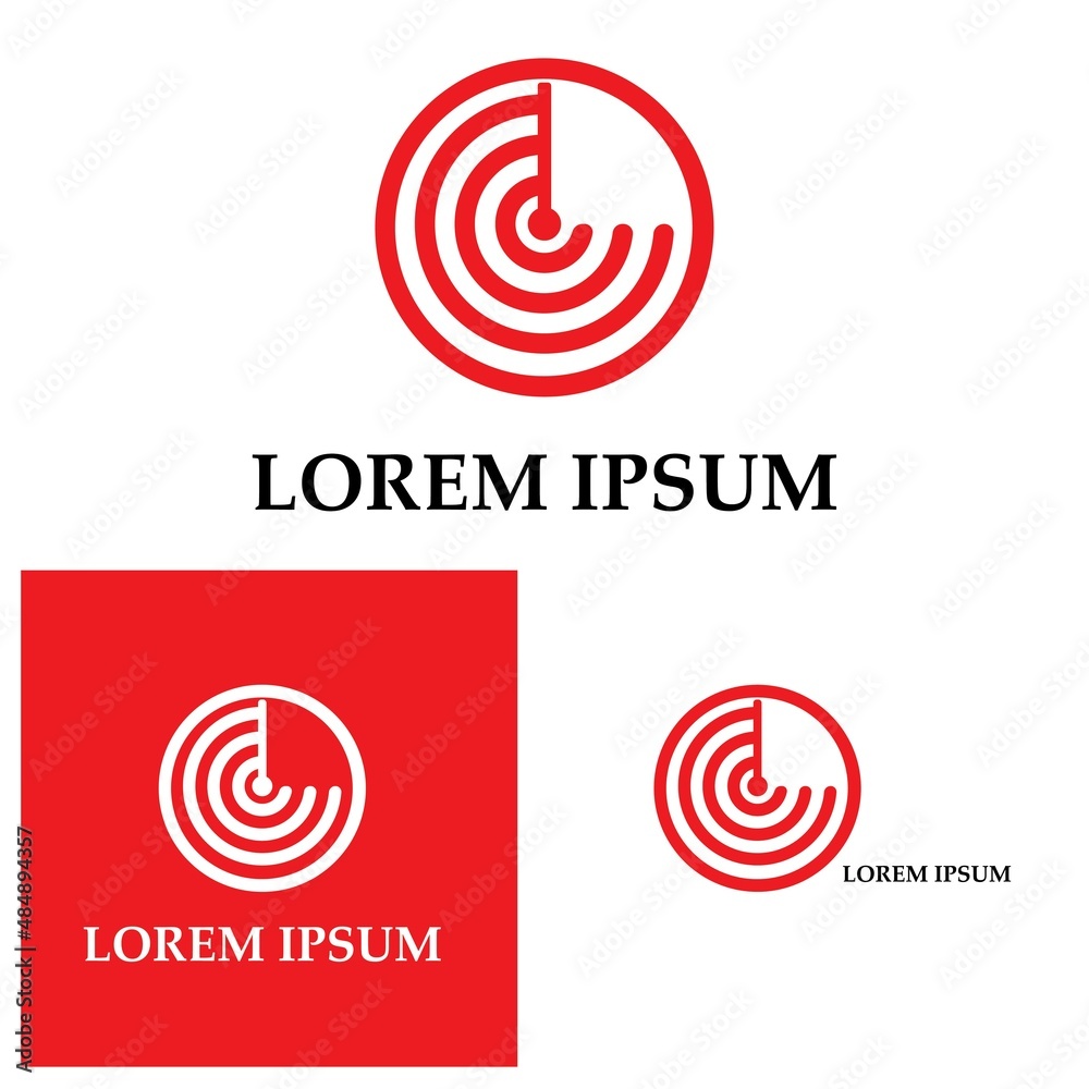 Target arrow and gun icon vector ilustration template Target arrow and gun icon vector ilustration template