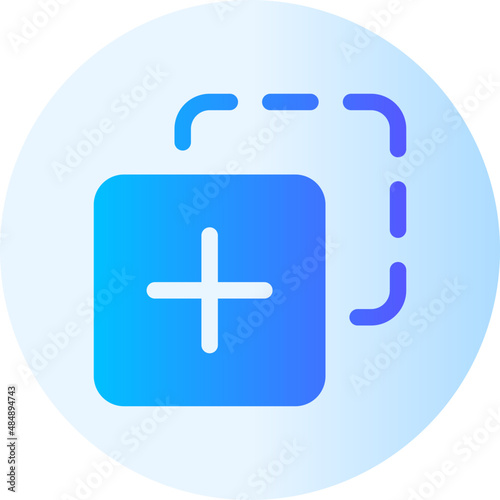 duplicate gradient icon