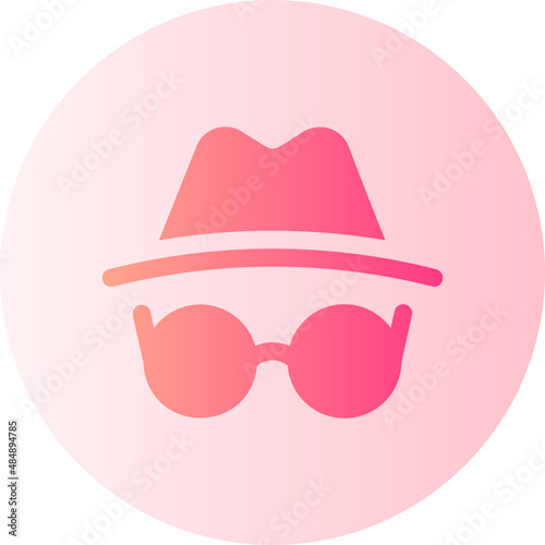 incognito gradient icon