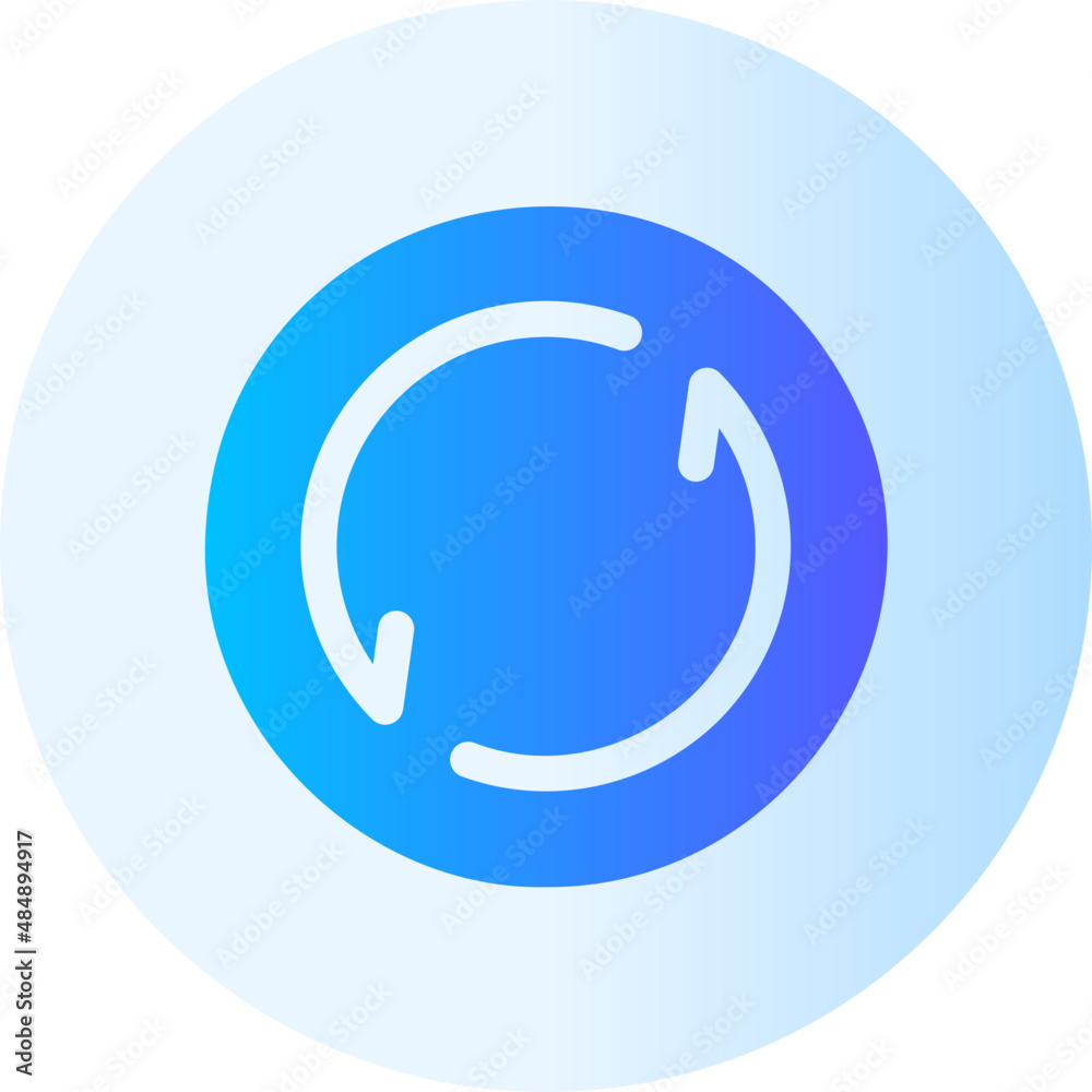 synchronize gradient icon synchronize gradient icon