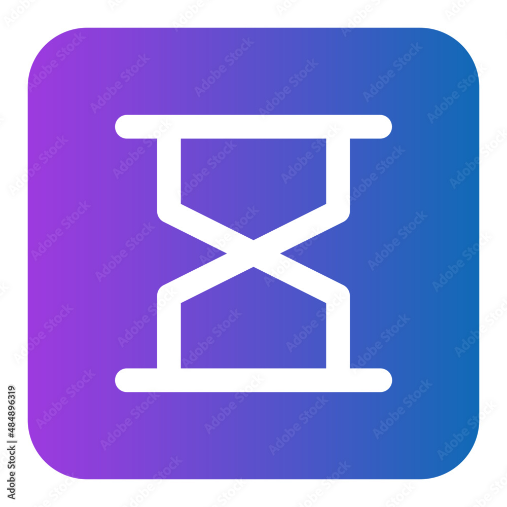 hourglass gradient icon hourglass gradient icon