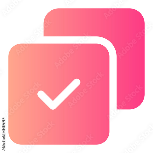 copied gradient icon