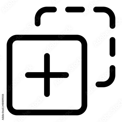 duplicate line icon