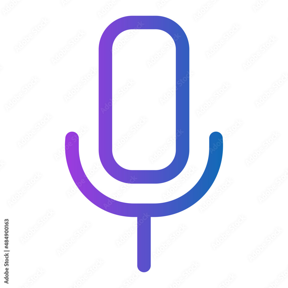 microphone line icon microphone line icon