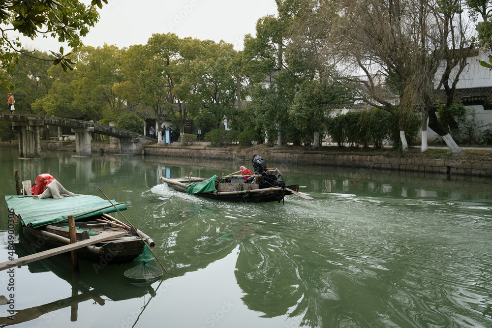 Fototapeta premium Chinese Fisherman 