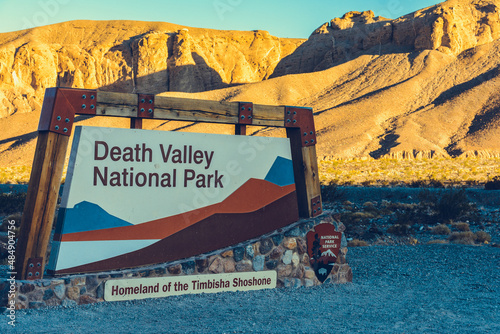 Death Valley national park, California, USA photo