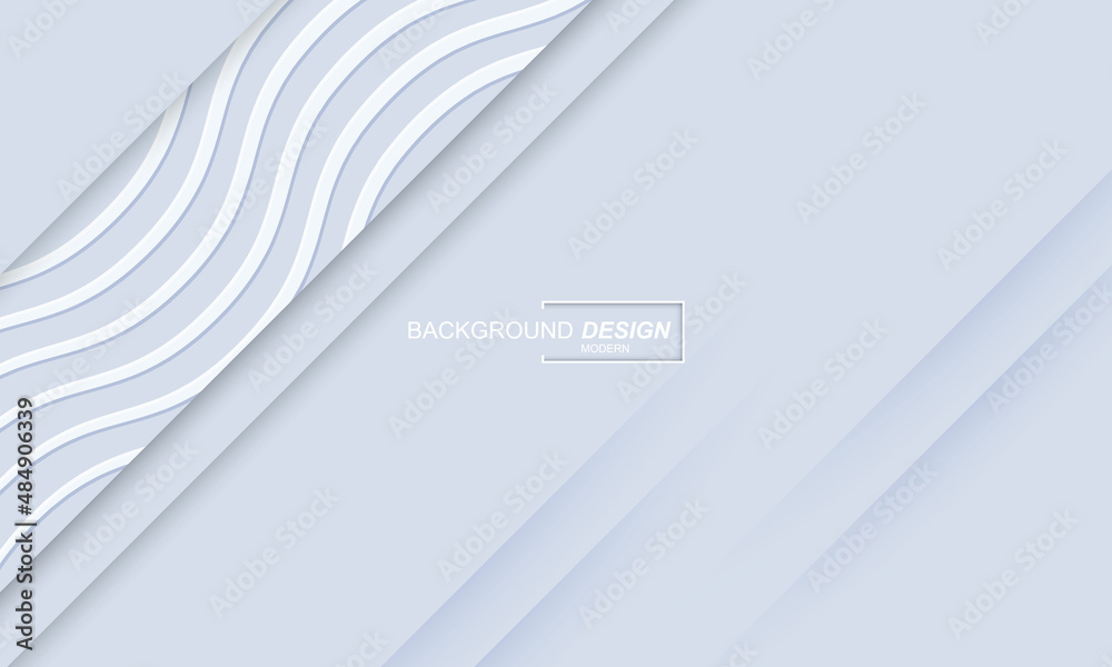 Modern white background design