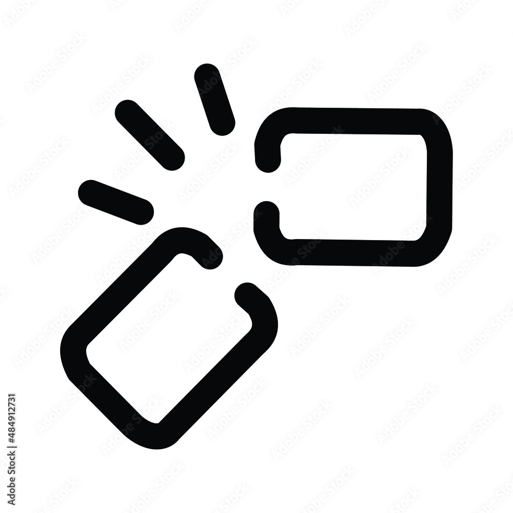 Broken chain Isolated Vector icon which can easily modify or edit
Broken chain Isolated Vector icon which can easily modify or edit