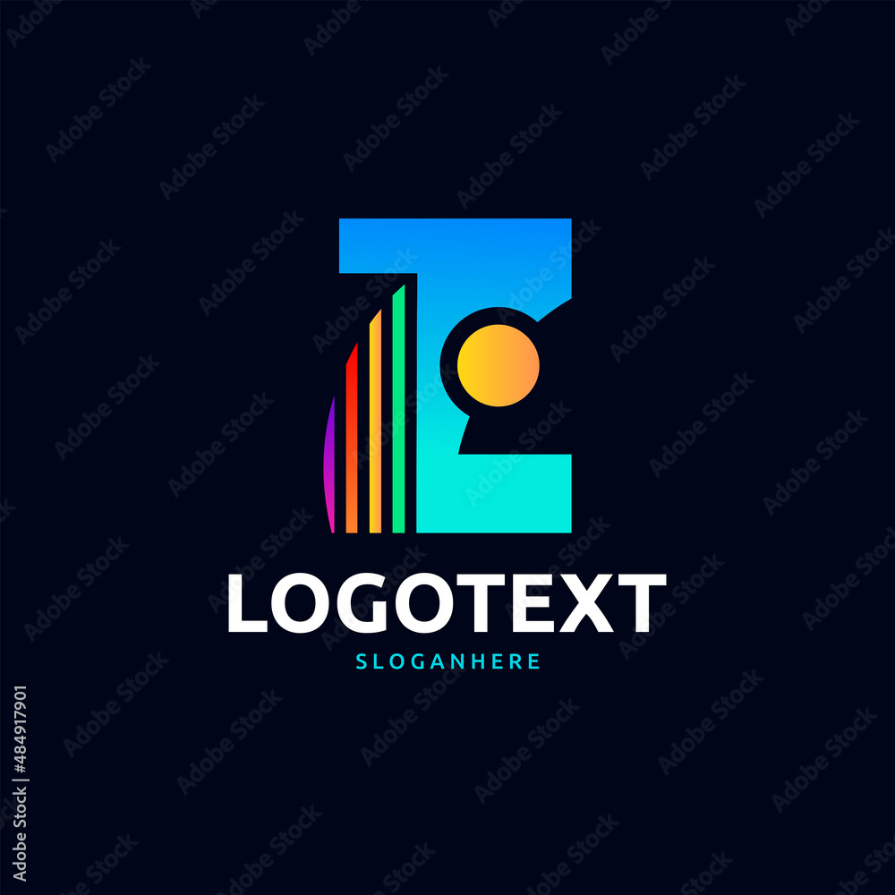 Fototapeta premium letter Z logo