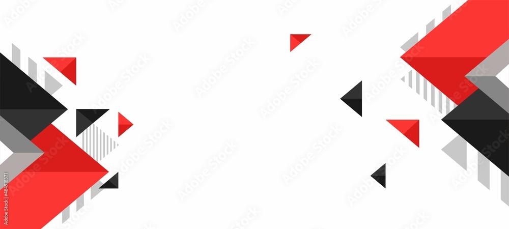 Red and black abstract banner background premium vector Red and black abstract banner background premium vector