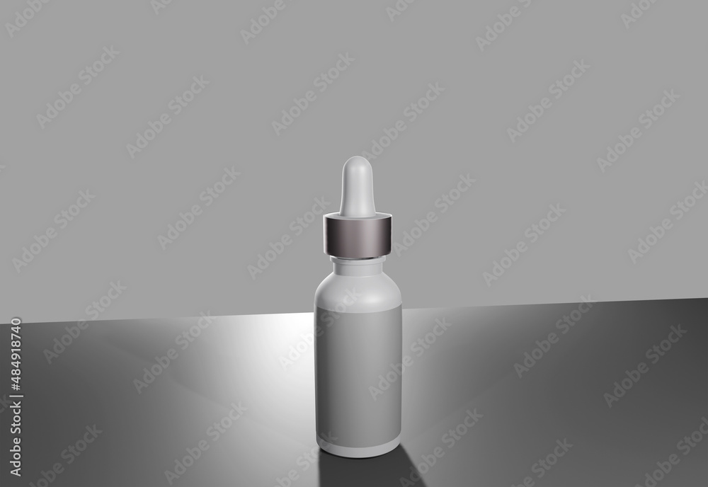 dropper bottle 3d rendering for mockups dropper bottle 3d rendering for mockups