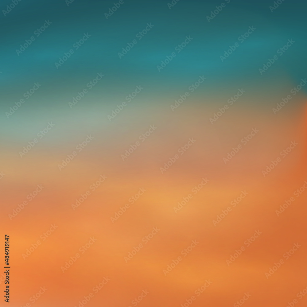 Colorful sunrise or sunset gradient background.