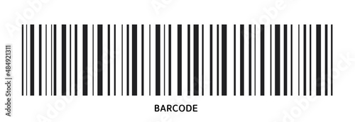Barcode icon set. Scan bar label. Barcodes product distribution icon. Codes stripe sticker and product inventory badge. Scanning barcode concept. Concept industrial bar code pictogram - stock vector.