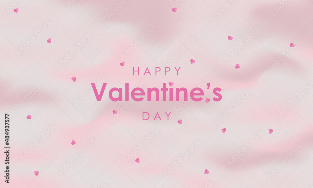 Valentines day simple concept background