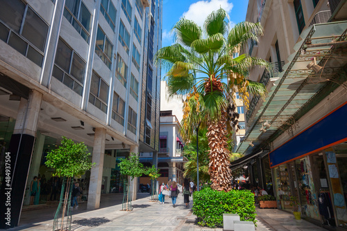 Street view of Athens photo