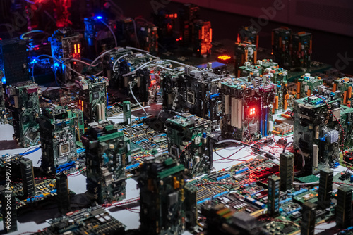 computer chips © Anton Belitskiy