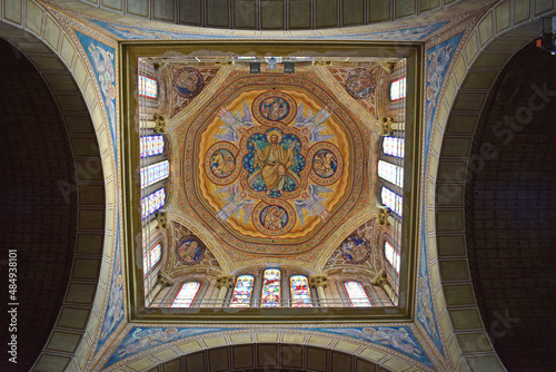 Iglesia de Santa Eulalia en Gironella Barcelona España
