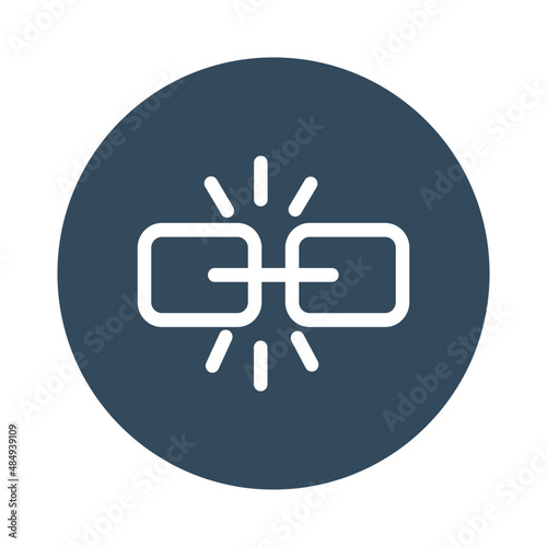 disconnect link Isolated Vector icon which can easily modify or edit

