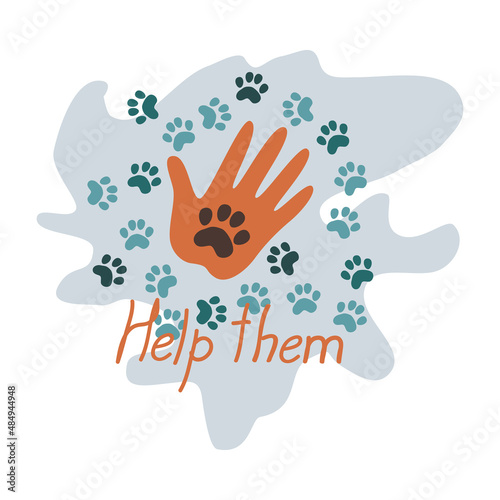 help for homeless animals. animal problems. © Ирина Наташина