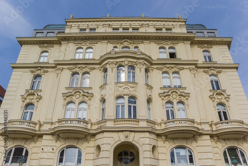 Photography Front facade of a historic building in Vienna, Austria