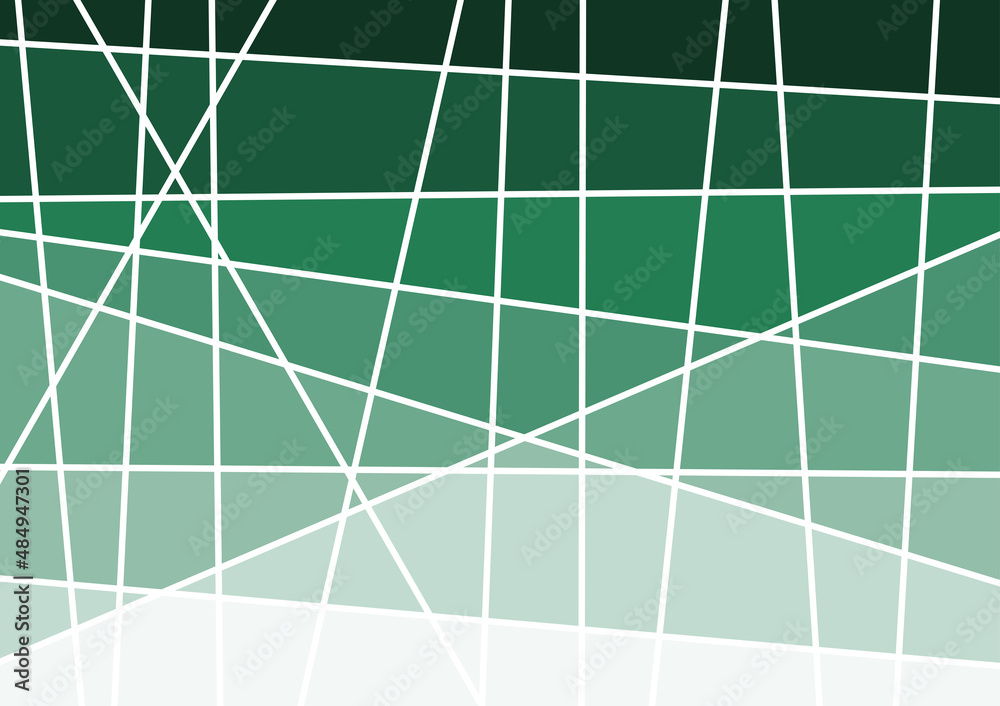 Polygon background green color. Wallpaper or banner.