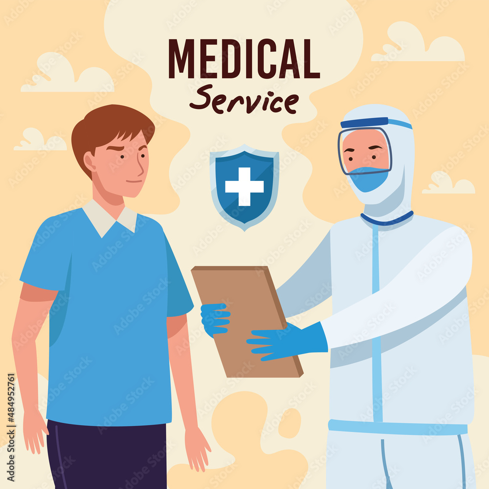 man and doctor man and doctor