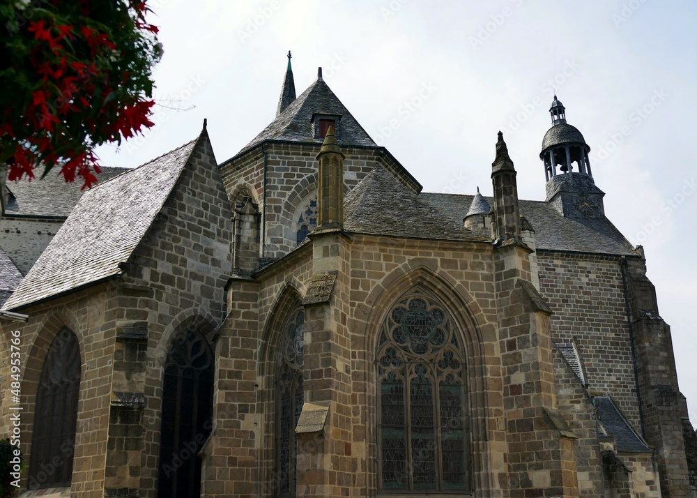 L’abside de la cathédrale Saint-Étienne de Saint-Brieuc