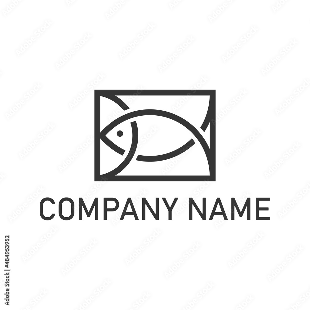 Fish logo design vector illustration Fish logo design vector illustration