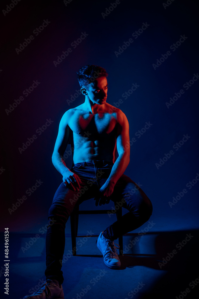 Fototapeta premium Handsome male model